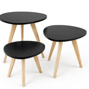 Mesa Auxiliar Set X 3 /centro/decorativa/ Huevo Triangular